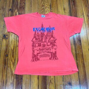 Excalibur Originals Excalibur Hotel Casino Las Vegas Adult Shirt Size XL USA VTG